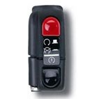 Botón on/off con arranque 9A Domino negro 0351AB.9A - motoscamaralweb.com