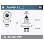 Lámpara OSRAM 64183 R2 - motoscamaralweb.com