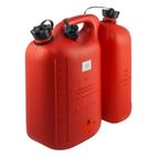 BIDÓN 5+3L POLIETILENO REFORZADO DE ALTA DENSIDAD CON EMBUDO UNIVERSA