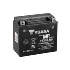 Batería YUASA YTX20-BS Combipack (con electrolito) - motoscamaralweb.com