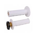 Puños ODI MX V2 Lock-On Half-Waffle - Blanco- motoscamaralweb.com