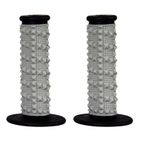 Puños SCAR X2R Dual Density Full Diamond - Gris / Negro - motoscamaralweb.com