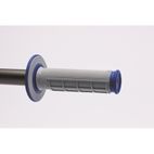 Puños Renthal Dual MX medio cuadradillo blando azul G157- motoscamaral