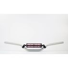 Manillar Renthal motocross SX85 plata con protector negro 798-01-SI-03-219 - motoscamaralweb.com