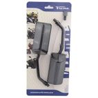 Juego de retrovisores universales V PARTS F1 M10 negro - motoscamaralweb.com