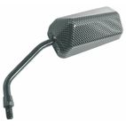 Juego de retrovisores universales V PARTS F1 M10 carbon look brillo - motoscamaralweb.com