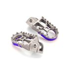 Estriberas Off Road gris/azul Husqvarna 14-15 Husaberg Sherco- motosca