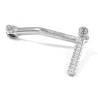 Pedal de arranque V PARTS - Jog acero cromado - motoscamaralweb.com