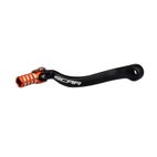 Pedal de cambio SCAR - Negro / Puntera naranja - motoscamaralweb.com