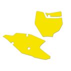 Kit adhesivos portanúmeros Blackbird KTM SX/SX-F 19 standard/amarillo - motoscamaralweb.com