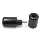 Juego contrapesos manillar V PARTS aluminio Suzuki negro - motoscamaralweb.com