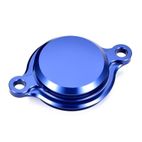 Tapa filtro de aceite azul Yamaha V PARTS - motoscamaralweb.com
