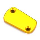 Tapa deposito bomba freno trasero amarillo Suzuki V PARTS - motoscamaralweb.com