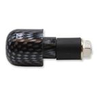 Juego contrapesos manillar V PARTS aluminio 17.5mm carbono - motoscamaralweb.com