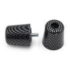 Juego contrapesos manillar V PARTS aluminio Piaggio carbono - motoscamaralweb.com