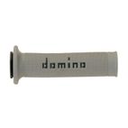 Puños racing DOMINO 126mm gris/negro A01041C4052 - motoscamaralweb.com