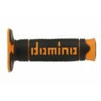 Puños off road DOMINO DSH negro/naranja A26041C4540- motoscamaralweb.c