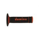 Puños off road DOMINO Extrem negro/naranja A19041C4540- motoscamaralwe
