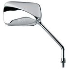 Retrovisor derecho universal V PARTS Custom M10 cromado - motoscamaralweb.com