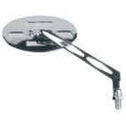 Retrovisor derecho universal V PARTS Custom ovalado - motoscamaralweb.com