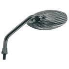 Retrovisor izquierdo universal V PARTS M8 Gota de agua carbon look brillo - motoscamaralweb.com