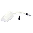 Retrovisor ambos lados universal V PARTS F1 blanco - motoscamaralweb.com