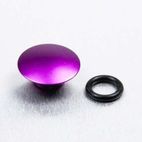 Tapón tornillo de aluminio M6 Pro-Bolt LBUT6P Violeta - motoscamaralweb.com