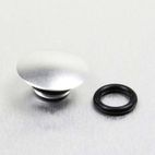 Tapón tornillo de aluminio M6 Pro-Bolt LBUT6S Plata - motoscamaralweb.com
