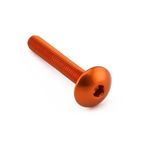 Tornillo Aluminio Pro-Bolt cabeza alomada M6 x (1.00mm) x 40mm LFB640O Naranja - motoscamaralweb.com