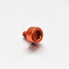 Tornillo de Aluminio Pro-bolt cabeza cilíndrica M4 x 6.5mm naranja LH465O - motoscamaralweb.com