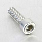 Tornillo de Aluminio Pro-bolt cabeza cilíndrica M5 x (0.8mm) x 16mm plata LPB516S - motoscamaralweb.com
