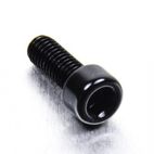Tornillo de Aluminio Pro-bolt cabeza cilíndrica M6 x (1.00mm) x 16mm negro LPB616BK - motoscamaralweb.com
