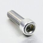 Tornillo de Aluminio Pro-bolt cabeza cilíndrica M6 x (1.00mm) x 20mm plata LPB620S - motoscamaralweb.com