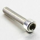 Tornillo de Aluminio Pro-bolt cabeza cilíndrica M6 x (1.00mm) x 30mm plata LPB630S - motoscamaralweb.com
