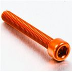 Tornillo de Aluminio Pro-bolt cabeza cilíndrica M6 x (1.00mm) x 40mm naranja LPB640R - motoscamaralweb.com