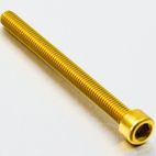 Tornillo de Aluminio Pro-bolt cabeza cilíndrica M6 x (1.00mm) x 80mm oro LPB680G - motoscamaralweb.com