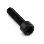 Tornillo Aluminio Pro-bolt cabeza cilíndrica M8 x (1.25mm) x 35mm LPB835BK Negro - motoscamaralweb.com
