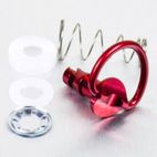 Tornillo rápido de Aluminio 1/4 de vuelta Pro-Bolt 17mm rojo LQRCLIP17R - motoscamaralweb.com