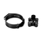 Sistema de salida rápida V PARTS negro Honda Suzuki Kawasaki- motoscam