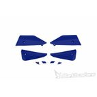 Kit de deflectores y conectores Barkbusters SABRE Color azul - motoscamaralweb.com