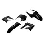 Kit plástica V PARTS 6 piezas negro - motoscamaralweb.com