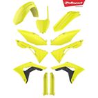 Kit de plástica Polisport CRF250/450R 19 Amarillo neón - motoscamaralweb.com