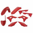 Kit de plástica POLISPORT rojo Honda CRF250R/450R - motoscamaralweb.com