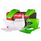 Kit plástica Polisport Kawasaki color original 90462 - motoscamaralweb.com