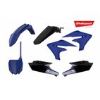 Kit de plástica Polisport YZ250F 19 YZ450F 18-19 Azul / Negro - motoscamaralweb.com