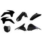 Kit plástica Polisport Ktm negro 90640 - motoscamaralweb.com