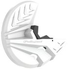 Protector de disco y puntera de Horquilla POLISPORT blanco / negro - motoscamaralweb.com