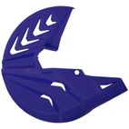 Protector de disco y puntera de Horquilla POLISPORT azul - motoscamaralweb.com