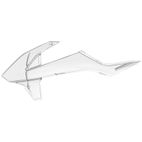 Paneles laterales delanteros Polisport KTM transparente 8417800006 - motoscamaralweb.com