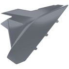 Tapa de caja filtro de aire Polisport Beta RR 2T/4T 2020 Nardo grey - motoscamaralweb.com